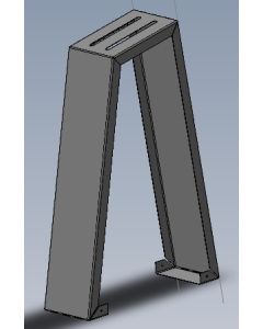 TRIANGLE SUPPORT 10 DEG (UNFOLDED) L2546,5 4PCS
